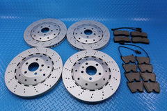 Audi R8 front rear brake pads & rotors #12538