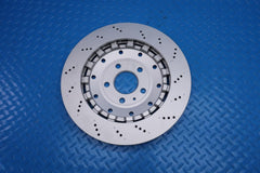 Audi R8 rear brake disc rotor 1pc TopEuro #12545