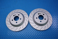 Mercedes S class S550 S550e S560 S450 rear brake disc rotors TopEuro #12487
