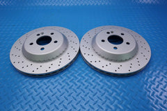 Mercedes S class S550 S560 S450 rear brake rotors TopEuro #12504