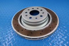 Maserati Levante S Trofeo left rear brake disc rotor TopEuro #12021