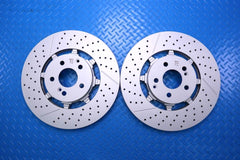 Mercedes E63 AMG S rear brake disk rotors TopEuro #13023