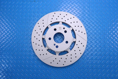Mercedes E63 AMG S rear brake disc rotors x2 pcs TopEuro #12525