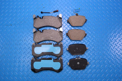 Mercedes E63 AMG S front rear brake pads low dust TopEuro #12527