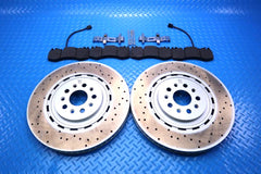 Maserati GranTurismo Gran Turismo Gt front brake pads & rotors TopEuro #12530