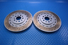 Maserati GranTurismo Gran Turismo Gt front brake disc rotors 2pcs TopEuro #12531