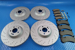 Mercedes S600 Maybach front rear brake pads & disc rotors #12055