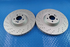 Mercedes S600 Maybach front brake pads & disc rotors #12178