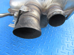Bentley Continental GT GTC V8 left exhaust muffler #1585