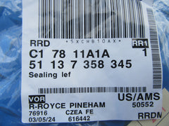 Rolls Royce Wraith Dawn left door sealing strip NEW #2071