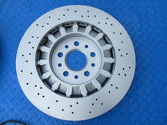 Maserati Ghibli Sq4 Quattroporte Awd front rotors brake pads #4279