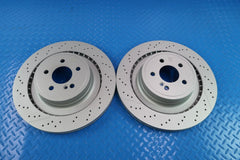 Mercedes Benz E63 Amg C63 Cls63 Amg rear brake disc rotors TopEuro #12280
