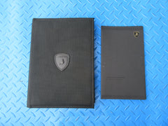 Lamborghini manual pouch with roadside assist booklet #2375