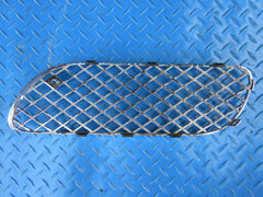 Bentley Continental GT GTC right front bumper grille metal chrome #2650