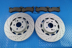 Mercedes GT63 GT53 Gt Amg C63 Sl63 Cls63 S front brake pads & rotors TopEuro #12130