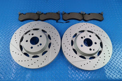 Mercedes GT63 GT53 Gt Amg C63 Sl63 Cls63 S front brake pads & rotors TopEuro #12130