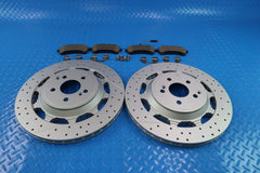 Mercedes GT63 GT53 Gt Amg C63 Sl63 Cls63 S rear brake pads & rotors TopEuro #12133