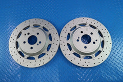 Mercedes GT63 GT53 Gt Amg C63 Sl63 Cls63 S rear brake disc rotors TopEuro #12134