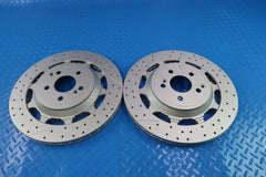 Mercedes GT63 GT53 Gt Amg C63 Sl63 Cls63 S rear brake disc rotors TopEuro #12134