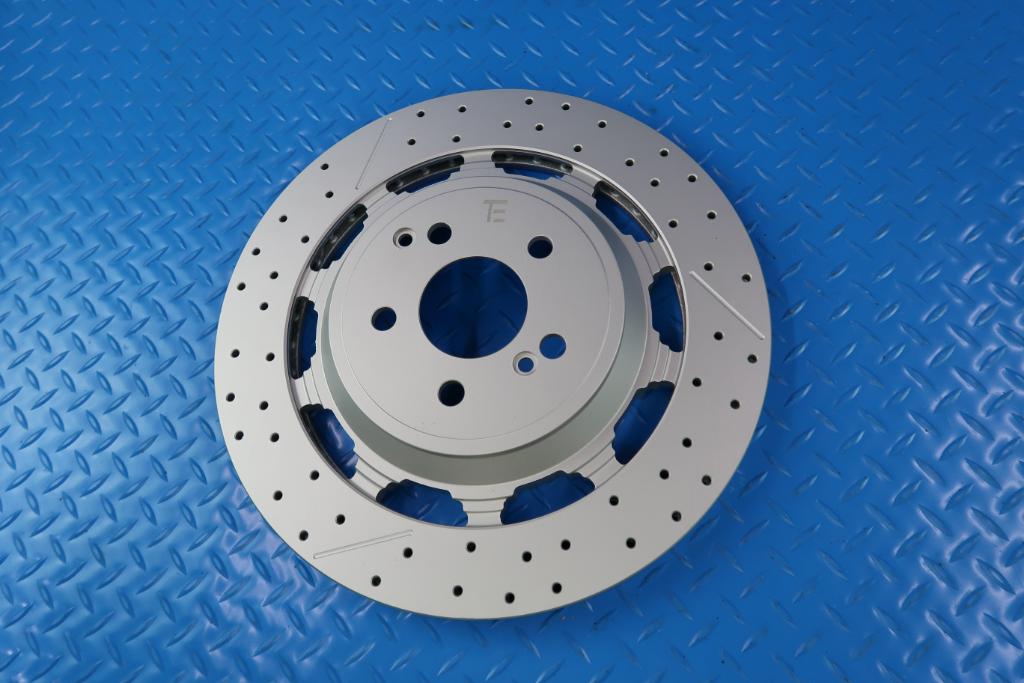 Mercedes GT63 GT53 Gt Amg C63 Sl63 Cls63 S rear brake disc rotor 1pc TopEuro #12135