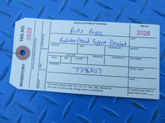 Rolls Royce Wraith Dawn front radiator support left front hood support bracket #2028