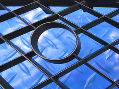 Bentley Continental GT GTC left V8 front bumper grille #0054