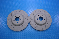 Mercedes S class S550 S560 front brake disc co-cast rotors #13031