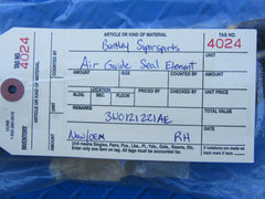 Bentley Continental Supersports right air guide seal element New OEM #4024