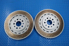 Maserati Ghibli 3.8 Trofeo front brake disc rotors TopEuro #12259