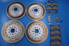 Maserati Ghibli Modena Quattroporte front rear brake pads & rotors #12263