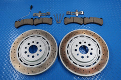 Maserati Ghibli Modena Quattroporte front brake pads & rotors #12265