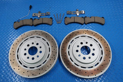 Maserati Ghibli Modena Quattroporte front brake pads & rotors #12265