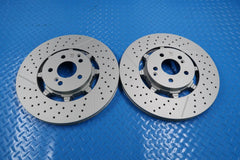 Mercedes Benz E63 Amg W213 rear brake rotors TopEuro #12249