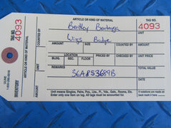 Bentley Bentayga rear trunk wings badge #4093