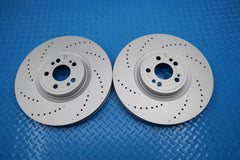 Mercedes Gle450 Gle580 Gls450 Gls580 front brake disc rotors TopEuro #12314