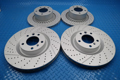Mercedes G63 G65 Amg front & rear brake disc rotors TopEuro #12328