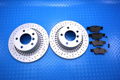Mercedes G63 G65 Amg rear brake pads and rotors TopEuro #12789