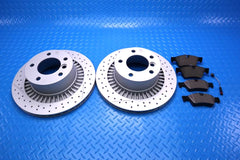 Mercedes G63 G65 Amg rear brake pads and rotors TopEuro #12789