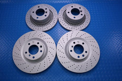 Mercedes G63 G65 Amg front & rear brake disc rotors TopEuro #12788