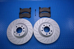 Mercedes G63 G65 Amg front brake pads and rotors TopEuro #12792