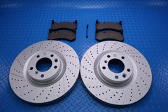 Mercedes G63 G65 Amg front brake pads and rotors TopEuro #12792