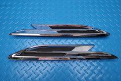 Bentley Bentayga chrome left right fender air vent grill 2pcs #12362