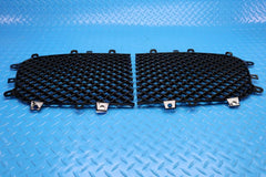 Bentley Continental Gtc Gt Flying Spur black front center grille inserts #12382