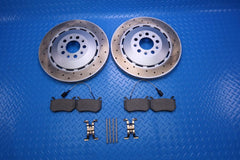 Maserati GranTurismo Gran Turismo Gt rear brake pads and rotors TopEuro #12806