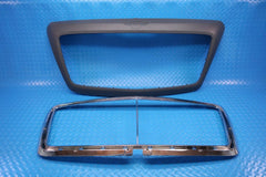 Bentley Bentayga front center grille surround & chrome trim #12381