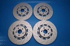 Mercedes E63 AMG S front & rear brake disc rotors TopEuro #12919