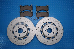 Mercedes E63 AMG S front brake pads & rotors TopEuro #12920