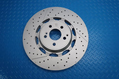 Mercedes E63 AMG S front brake disc rotors 2pcs TopEuro #12921