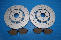Mercedes E63 AMG S rear brake pads & rotors TopEuro #12923