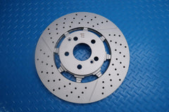 Mercedes E63 AMG S rear brake disc rotors x2 pcs TopEuro #12924